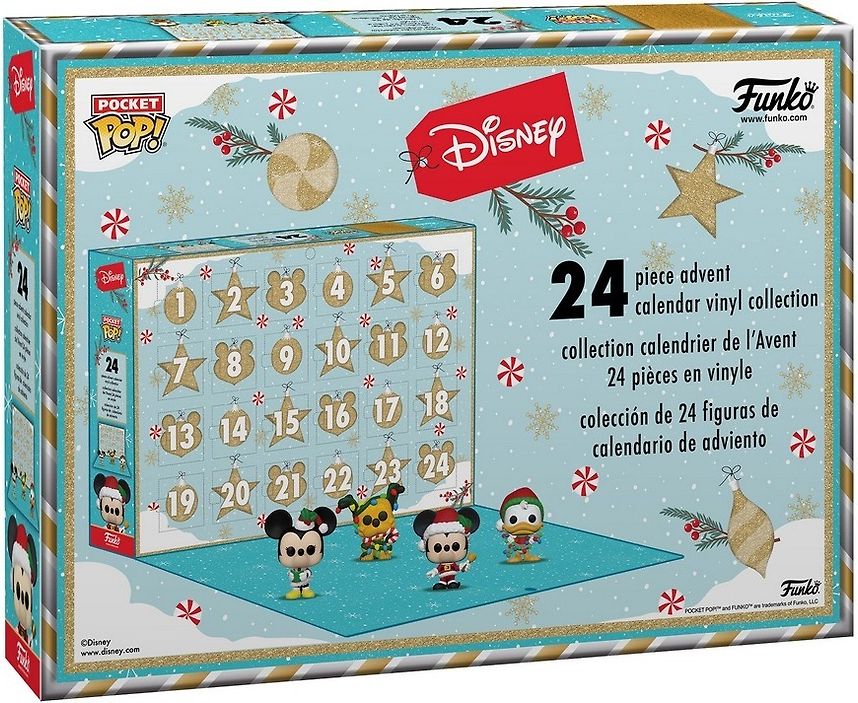 Funko XMAS Calendar Classic Disney 2022 joulukalenteri Verkkokauppa funko-xmas-calendar-classic-disney-2022-joulukalenteri-verkkokauppa