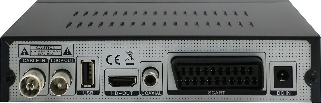 Ankaro DCR 3000 Plus digitaler 1080p Full HD Kabel-Receiver für Kabel
