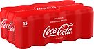 Coca-Cola-virvoitusjuoma, 330 ml, 15-pack