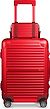 Feru Beverly 54 cm -matkalaukku & pikkulaukku, punainen alumiini