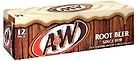 A&W Root Beer USA -virvoitusjuoma, 355 ml, 12-PACK