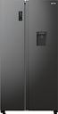 Gorenje NRR9185EABXLWD Side By Side, musta