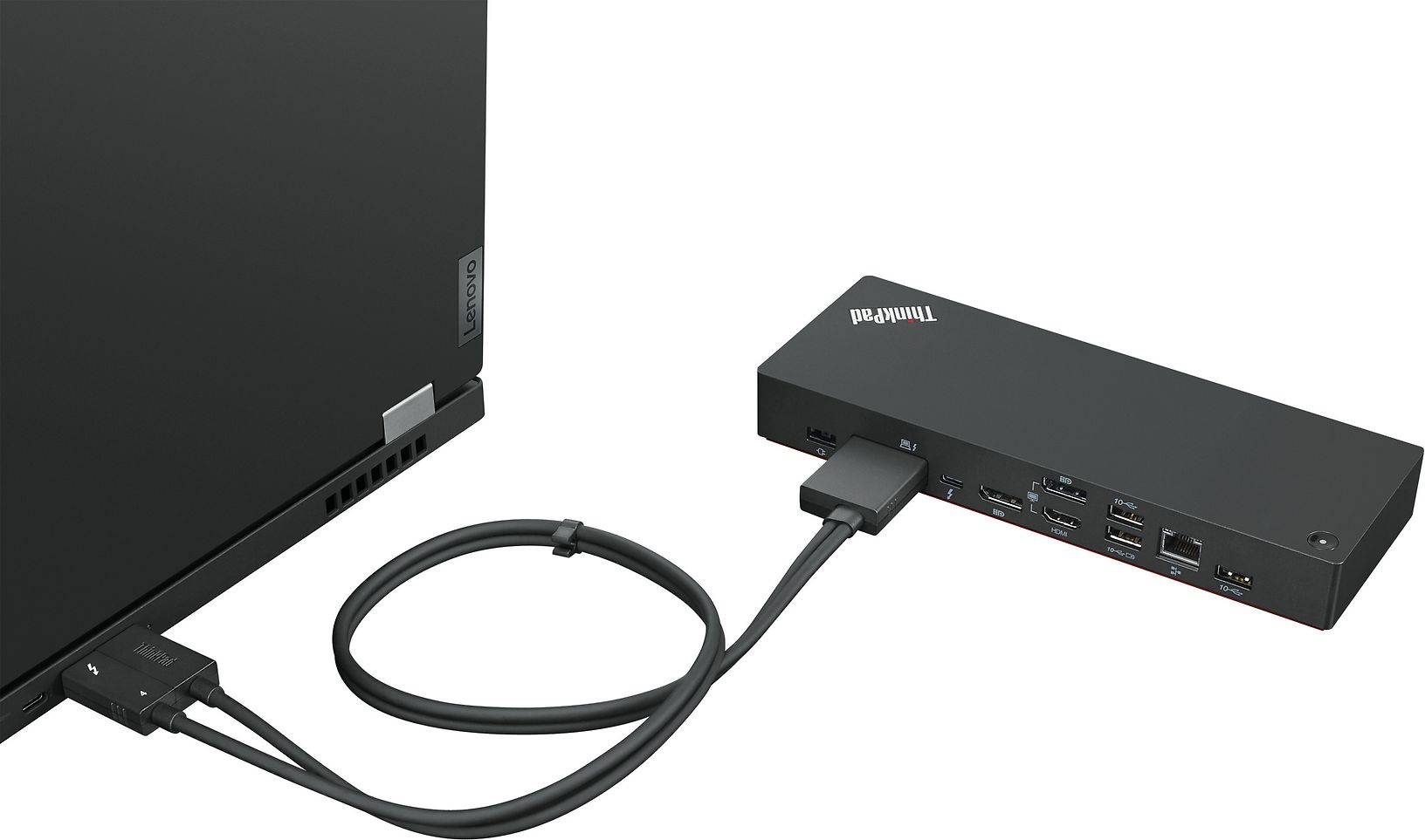 Lenovo ThinkPad Thunderbolt 4 Workstation Dock telakka