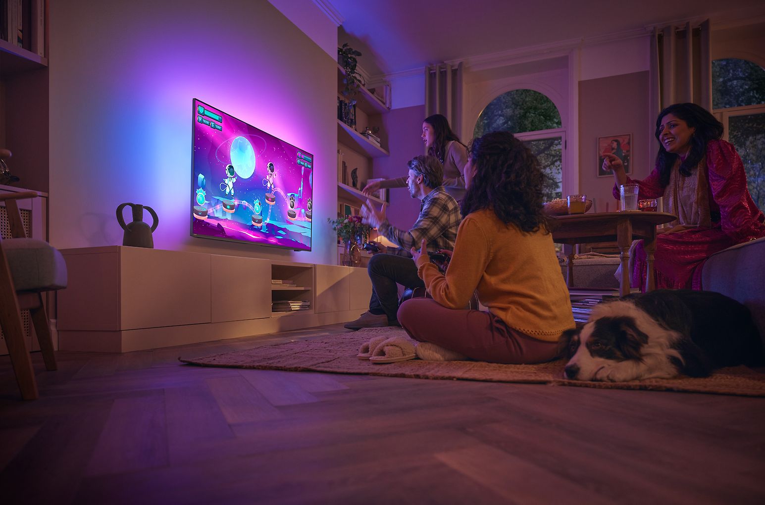 philips-the-one-pus8808-85-4k-led-ambilight-google-tv-verkkokauppa