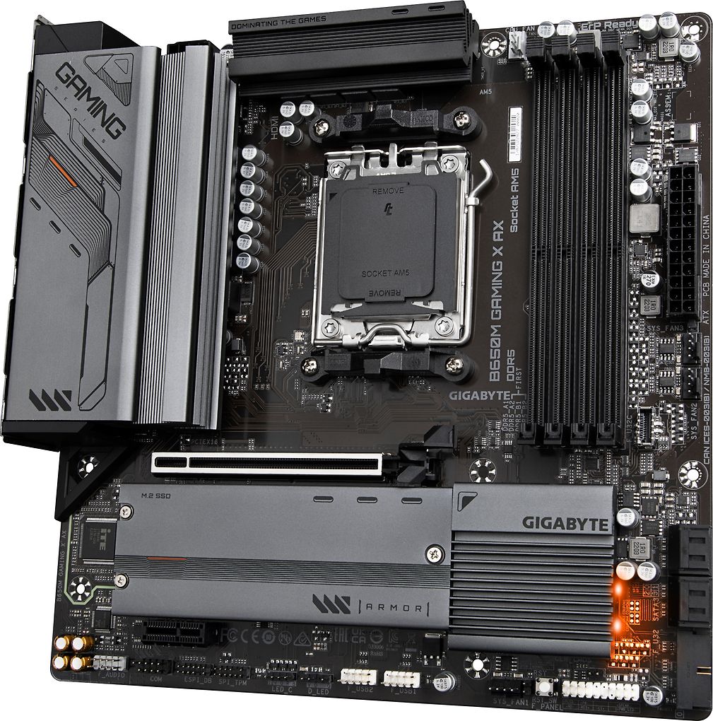 Gigabyte B650M GAMING X AX MATX -emolevy – Verkkokauppa.com