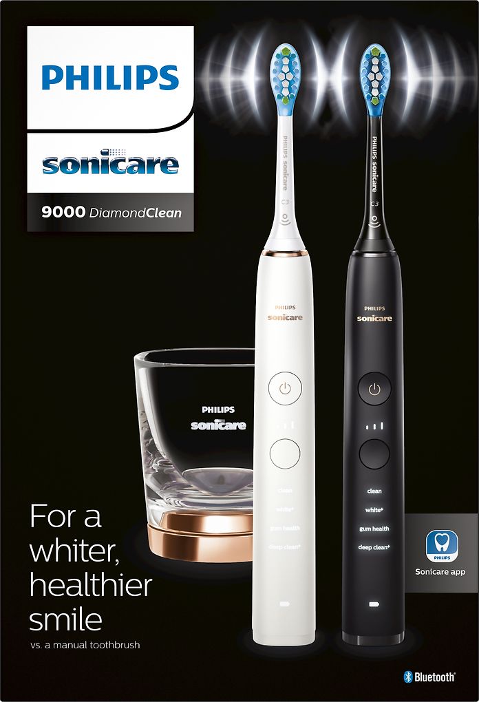 Philips Sonicare Diamond Clean HX9914/57 sähköhammasharja, tuplarunko
