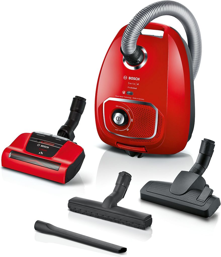 Bosch BGLS4X201 Aspirateur Avec Sac 600W Rouge