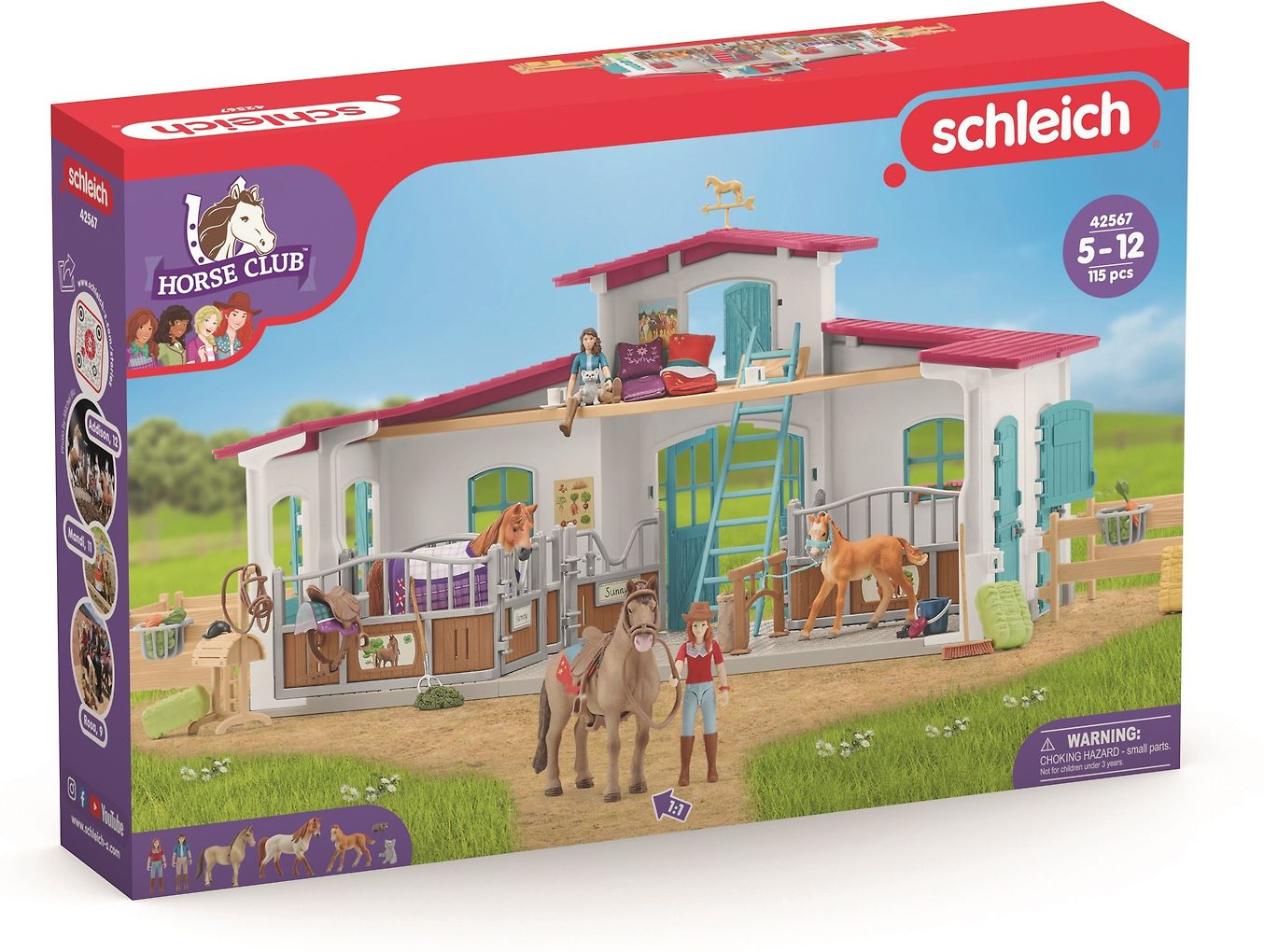 Schleich Horse Club 42567 Lakesiden ratsastuskeskus