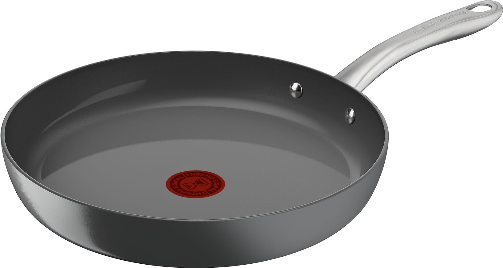Tefal (RE)NEW+ -paistinpannu, 28 cm, keraaminen pinnoite, harmaa ...