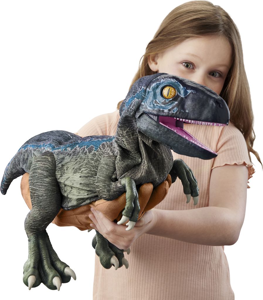 Jurassic World Real FX Baby Blue -dinosaurus – Verkkokauppa.com