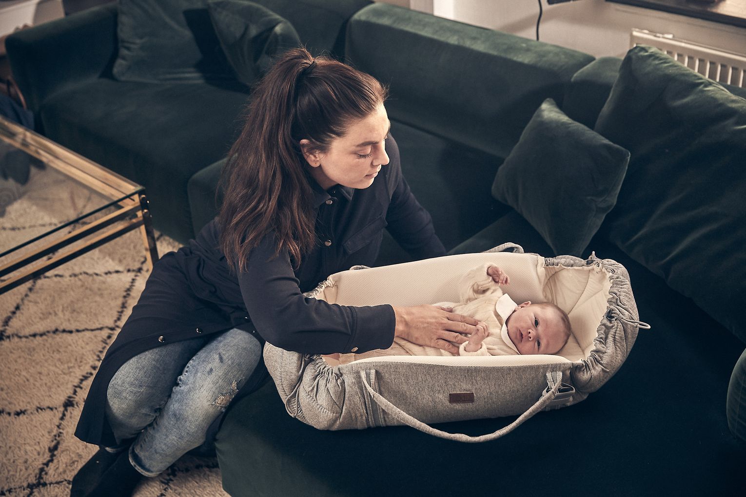 Najell SleepCarrier Volume 2 unipesä, Morning Grey