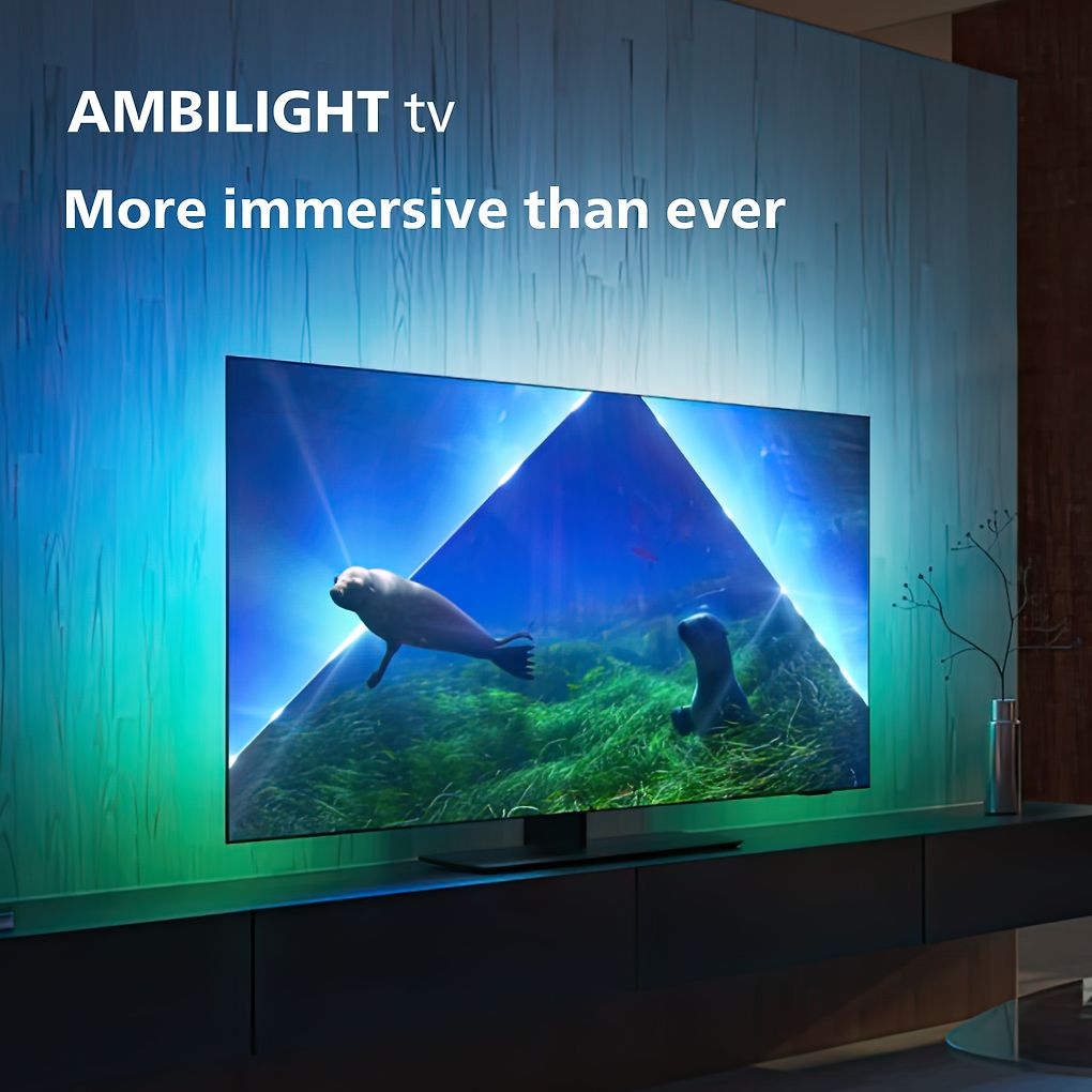 Philips OLED848 55" 4K OLED Ambilight Google TV – Verkkokauppa.com