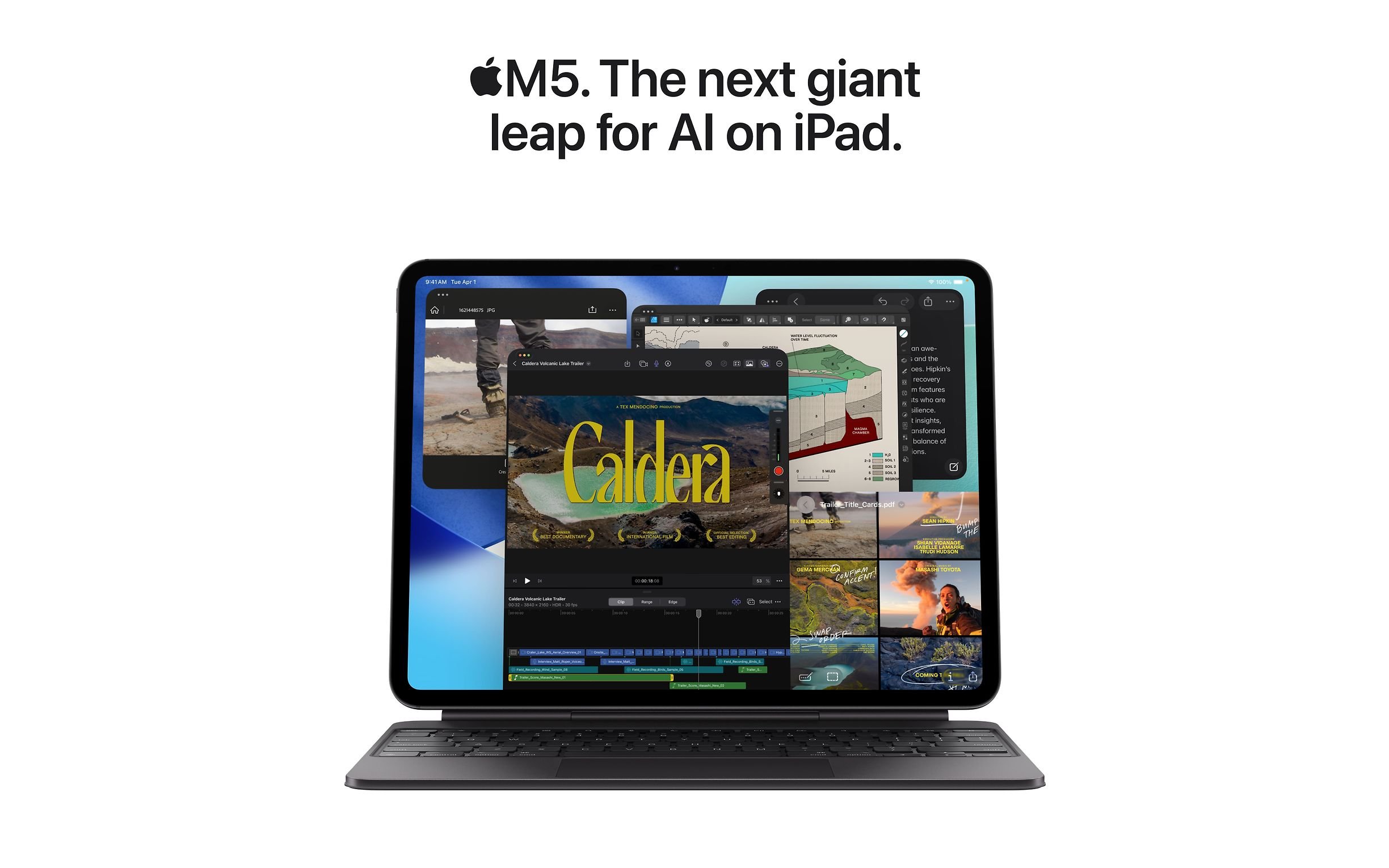 Apple iPad Pro 13″ M5 2 Tt WiFi + 5G 2025, hõbedane