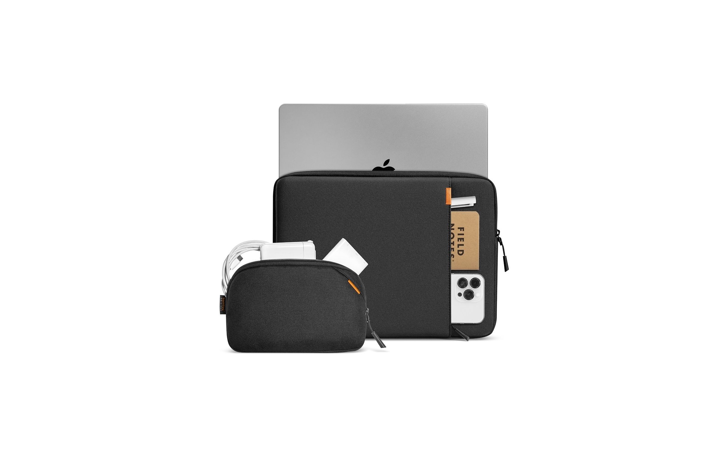 tomtoc Defender A13 13″ sülearvuti kaitsetasku ja tarvikukott, must