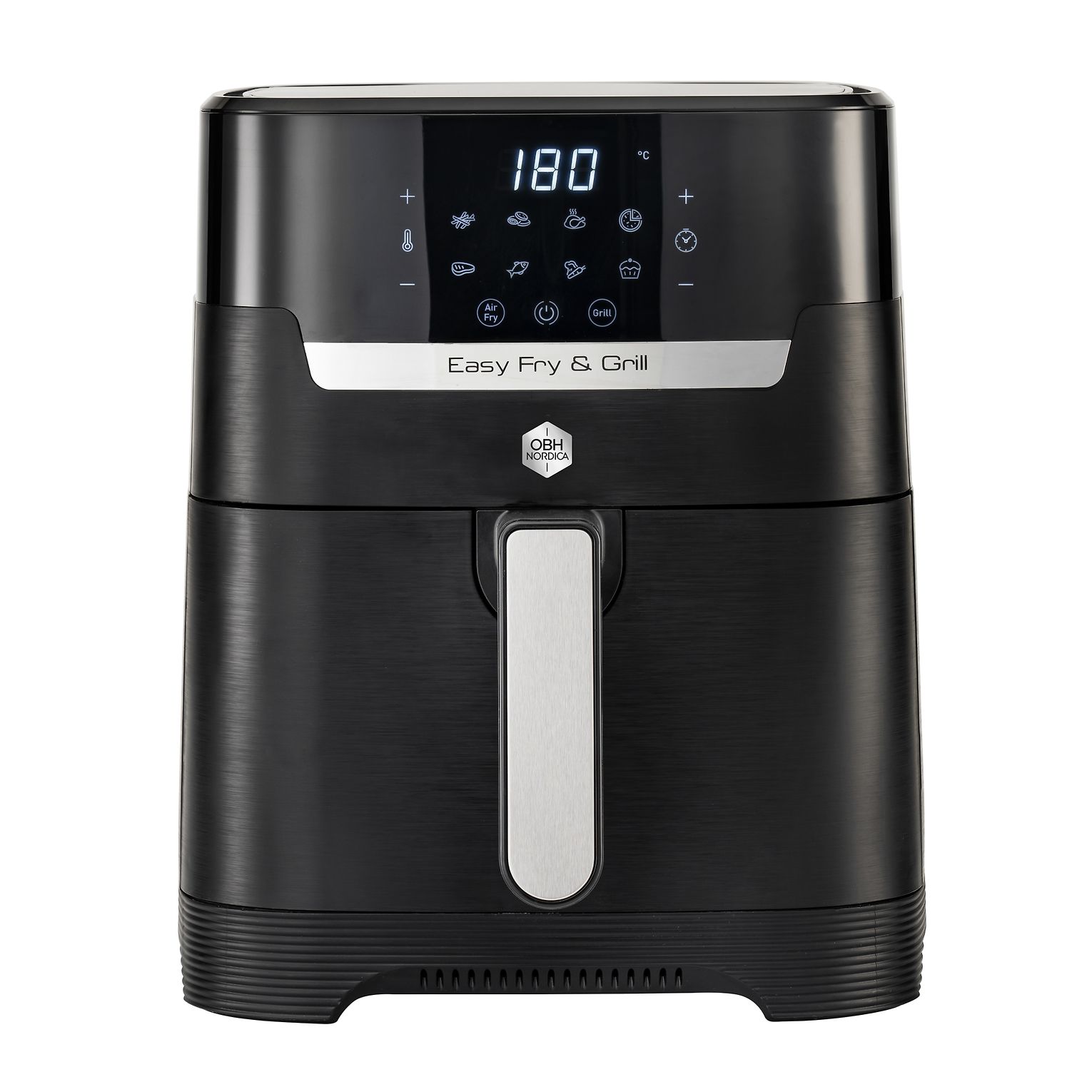 OBH Nordica Easy Fry & Grill Precision airfryer grillitoiminnolla