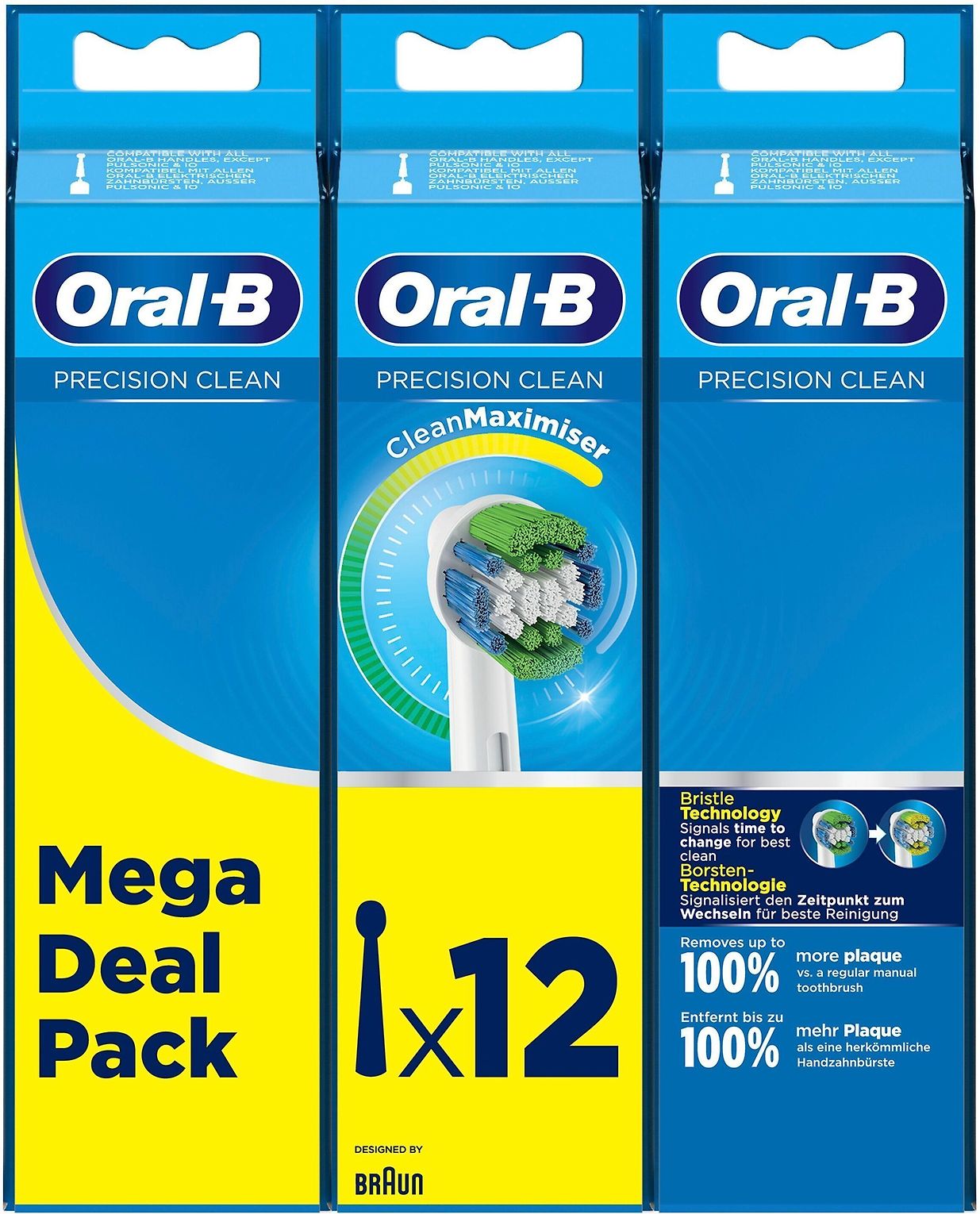 Oral-B Precision Clean -vaihtoharja, 12 Kpl – Verkkokauppa.com