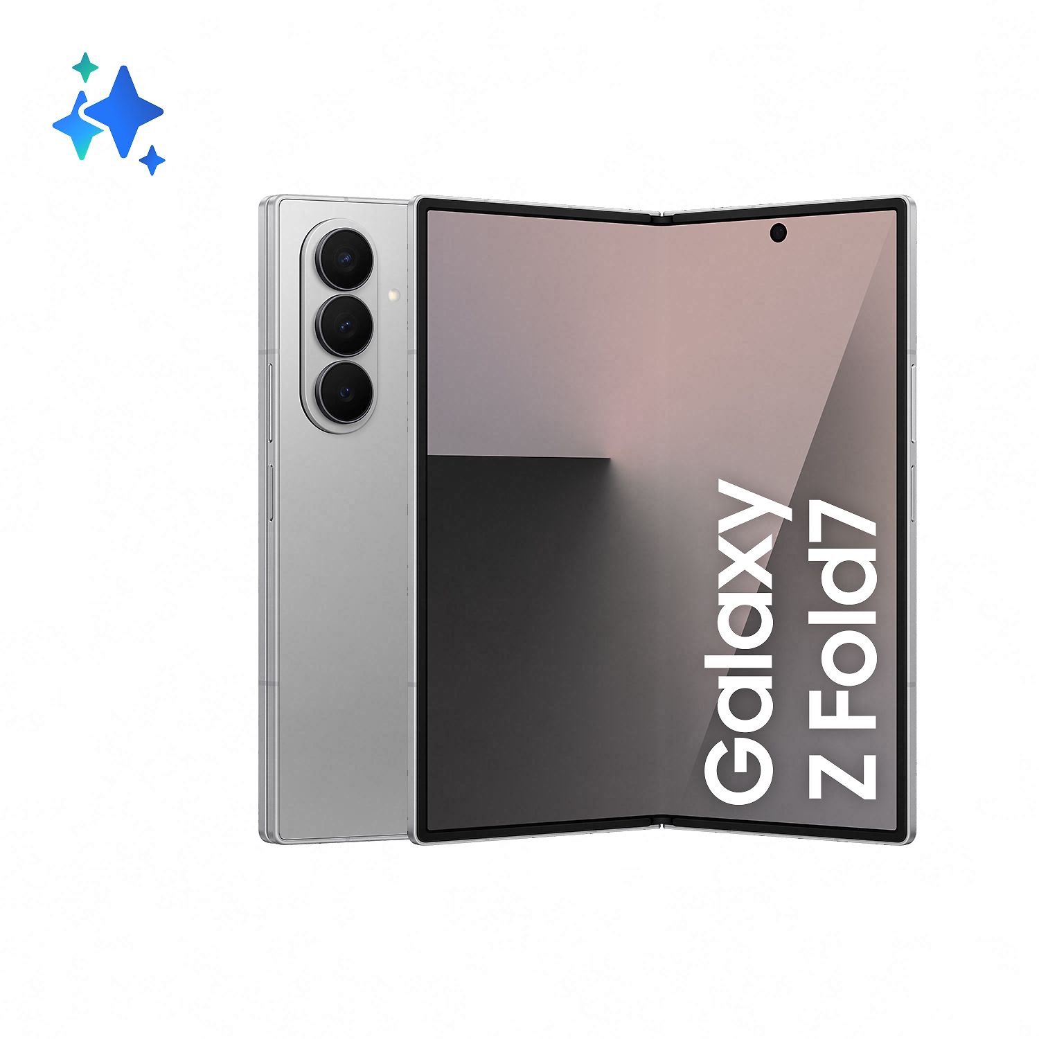 Samsung Galaxy Z Fold7 telefon, 256/12 GB, Silver Shadow