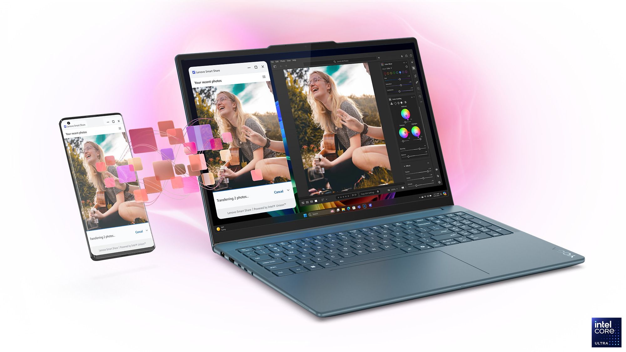 Lenovo Yoga Pro 9 16″ sülearvuti, Intel Core Ultra 9 (83L0000HMX)