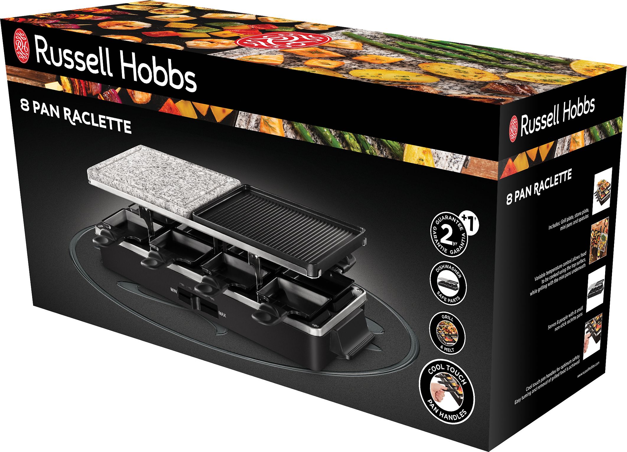 Russell Hobbs Multi Raclette 3in1 raclettegrilli