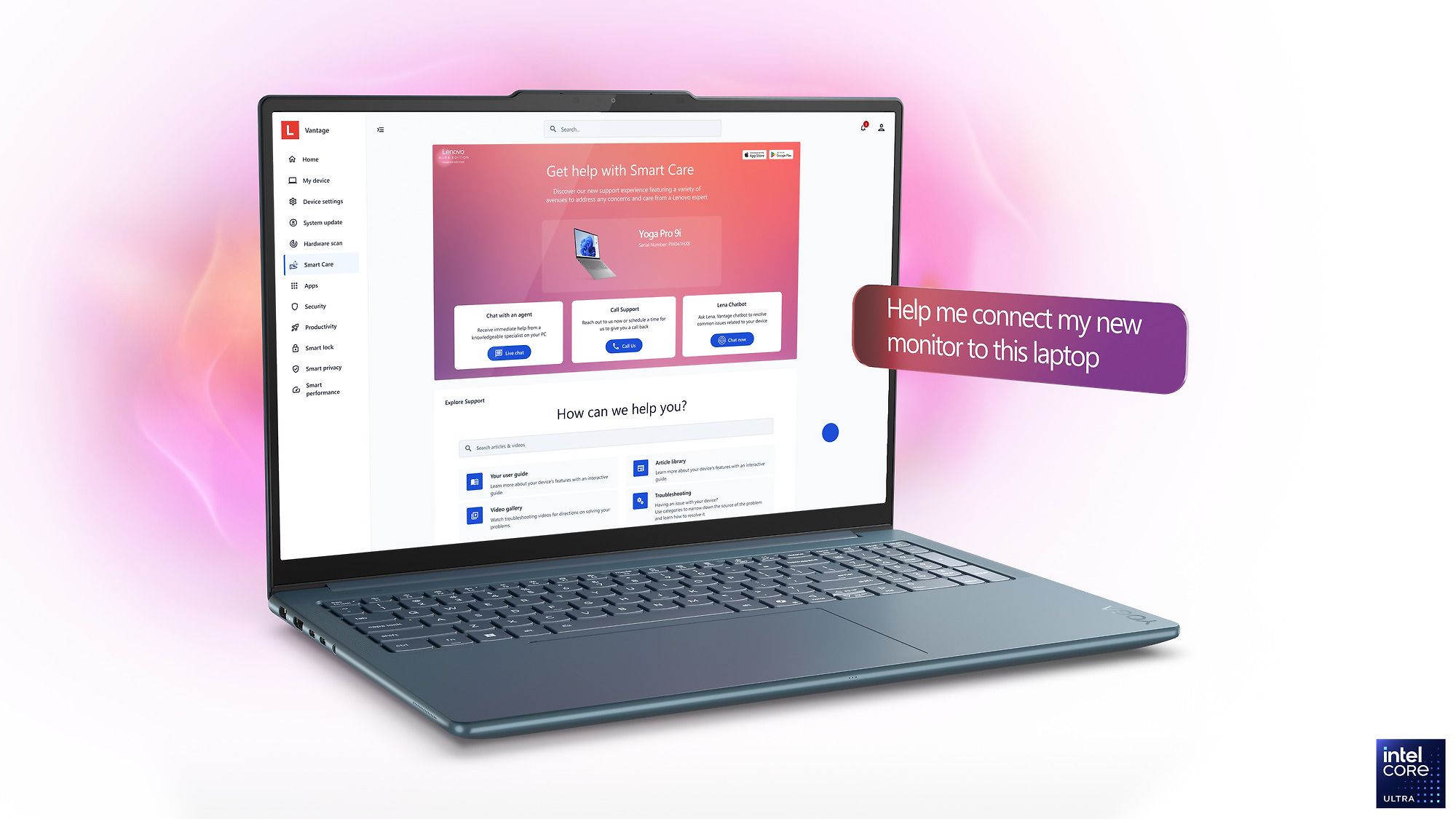 Lenovo Yoga Pro 9 16″ sülearvuti, Intel Core Ultra 9 (83L0000HMX)