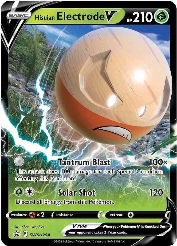 Pokemon Hisuian Electrode V Box keräilykorttisetti