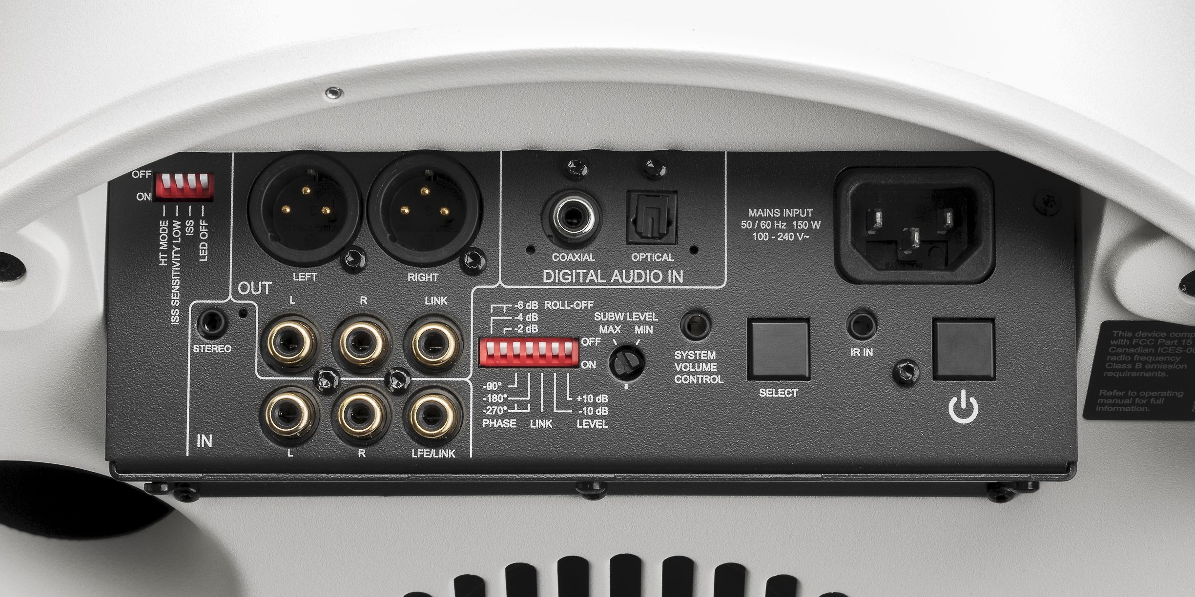 Genelec F Two B subwoofer, valkoinen