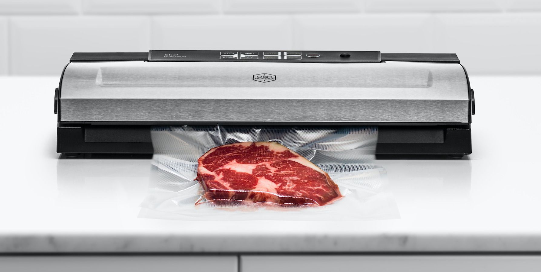 OBH Nordica Food Sealer Chef tyhjiöpakkauslaite, teräs