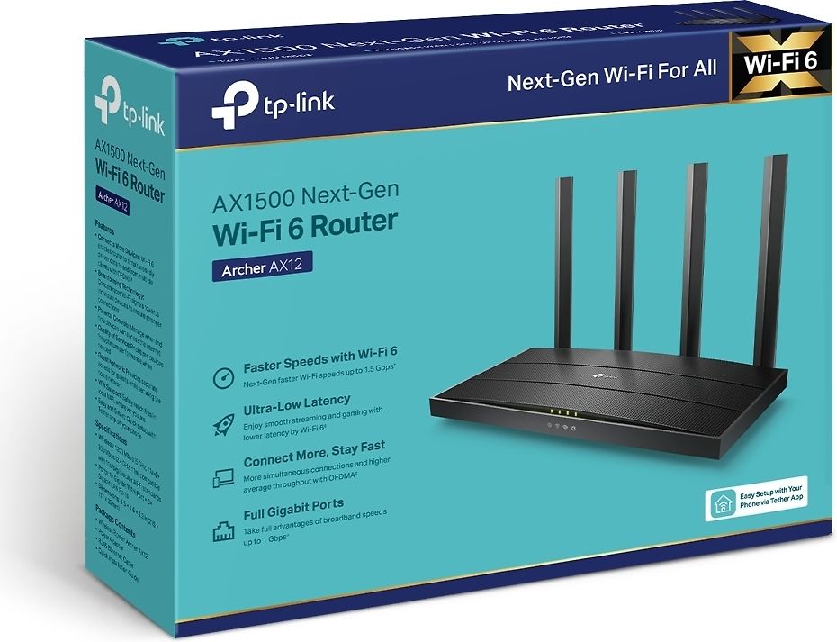 TP LINK Archer AX12 Dual band WiFi6 reititin Verkkokauppa tp-link-archer-ax12-dual-band-wifi6-reititin-verkkokauppa