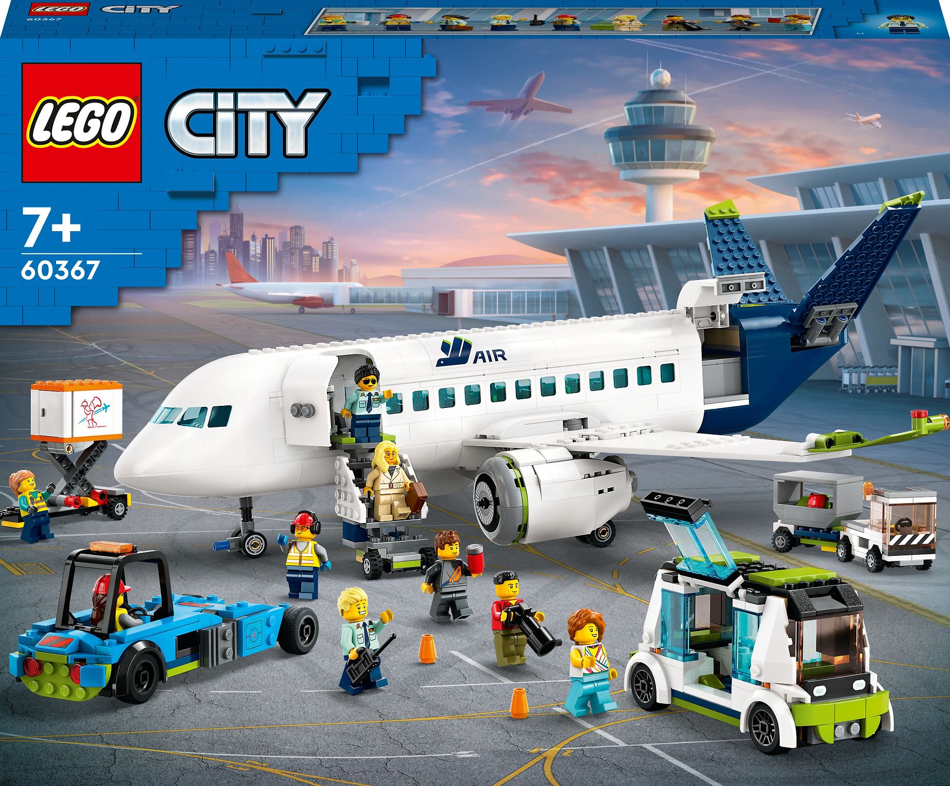 LEGO City Exploration 60367 - Matkustajalentokone – Verkkokauppa.com