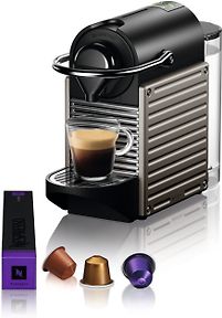 Nespresso Pixie -kapselikeitin, musta