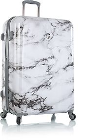 Heys Bianco Fashion Spinner -matkalaukku, 76 cm, valkoinen marmori