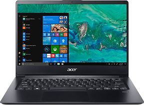 Acer Swift 1 14" -kannettava, Win 10, väri musta