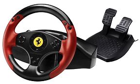 Thrustmaster Ferrari Racing Wheel - Red Legend Edition -rattipoljinsetti, PC / PS3