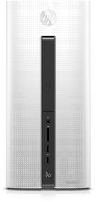 HP Pavilion 550-292no -pöytäkone, Win 10 64-bit, valkoinen