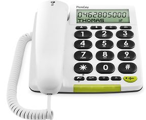 Doro PhoneEasy 312cs -lankapuhelin, valkoinen