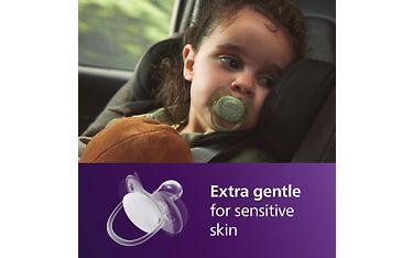 Philips Avent Ultra Soft Pacifiers - Orthodontic Design, For Babies 18 - View #6