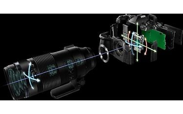 om system m.zuiko digital ed 100-400m f5.0-6.3 is ii kuvanvakaaja