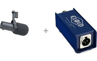 SHURE SM7B ダイナミックマイク cloudセット Amazon.com: Shure SM7B Vocal Microphone with Cloud