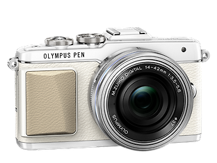 Olympus PEN E-PL7 valkoinen + 14-42 mm EZ objektiivi, kuva 4