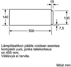 Bosch BIE630NS1 -säilytyslaatikko, kuva 5