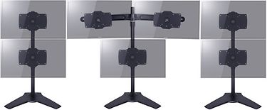 Multibrackets M Desktopmount Single/Dual/Triple -pöytäkiinnike, musta, kuva 13