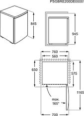 Electrolux LXB1AE13W0 -jääkaappi, valkoinen, kuva 4