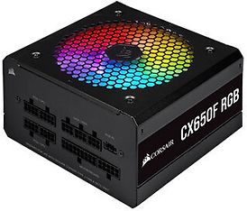 Corsair CX650F RGB Black -ATX-virtalähde