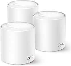 TP-LINK Deco X50 AX3000 WiFi 6 -Mesh-järjestelmä, 3-pack