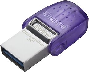 Kingston DataTraveler microDuo 3C 256 Gt USB-A + USB-C -muistitikku