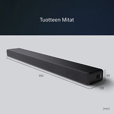 Sony HT-A3000 3.1 Dolby Atmos Soundbar -äänijärjestelmä, kuva 15