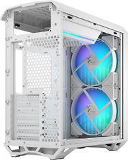 Fractal Design Torrent Compact  RGB TG Light Tint E-ATX-kotelo ikkunalla, valkoinen, kuva 4