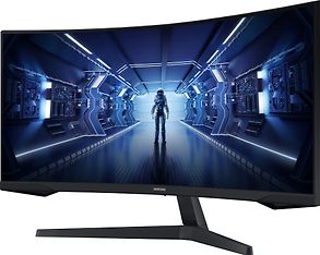 Samsung Odyssey G5 (C34G55) 34" WQHD -kaareva pelinäyttö, kuva 2