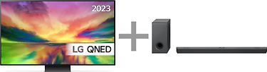 LG QNED82 65" 4K QNED TV (2023) + LG S90QY 5.1.3 Dolby Atmos Soundbar -tuotepaketti