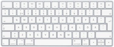 Apple Magic Keyboard FIN/SWE langaton näppäimistö, (MLA22)
